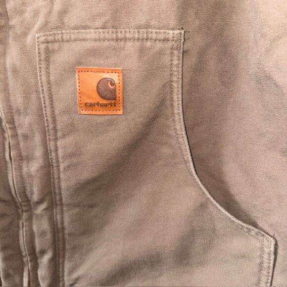 Carhartt Sandstone Ridge Coat / Sherpa Lined Men's XL - Picture 4 of 9